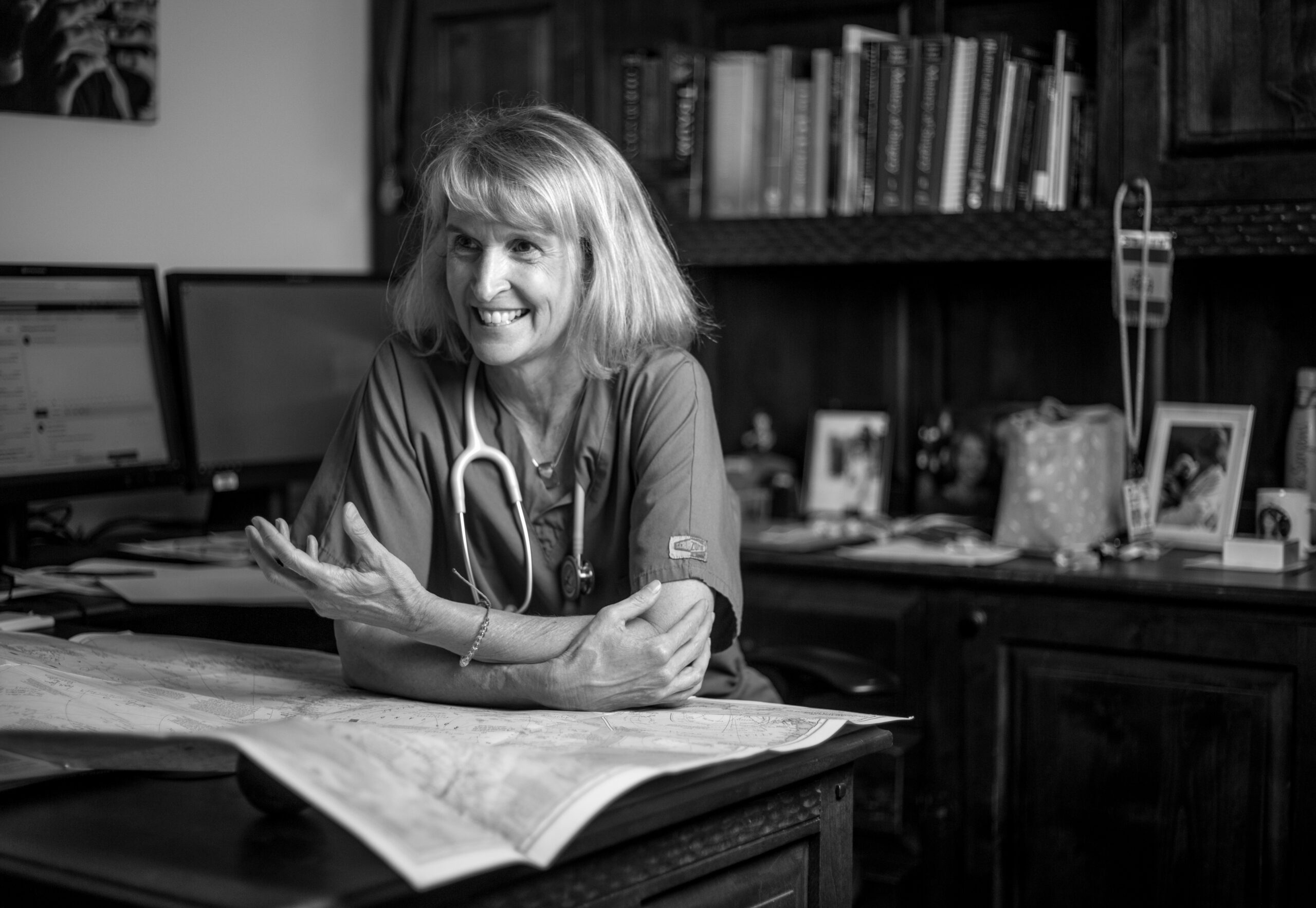 Dr Deb Mueller pursued a career in trauma surgery.